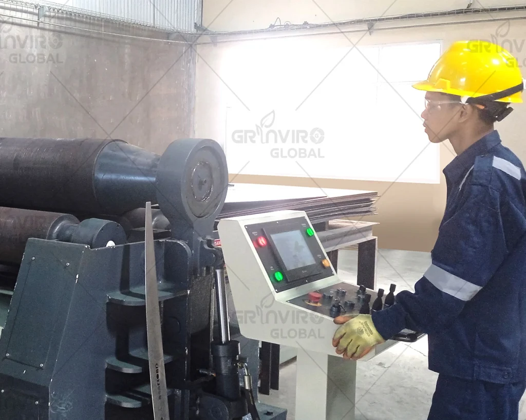 proses manufaktur equipment wwtp