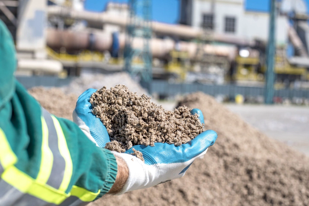 Palm oil mill sludge management
